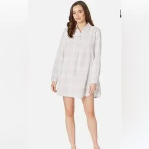 UGG Intimates Sleepwear Ugg Flannel Sleep Shirt With Pockets